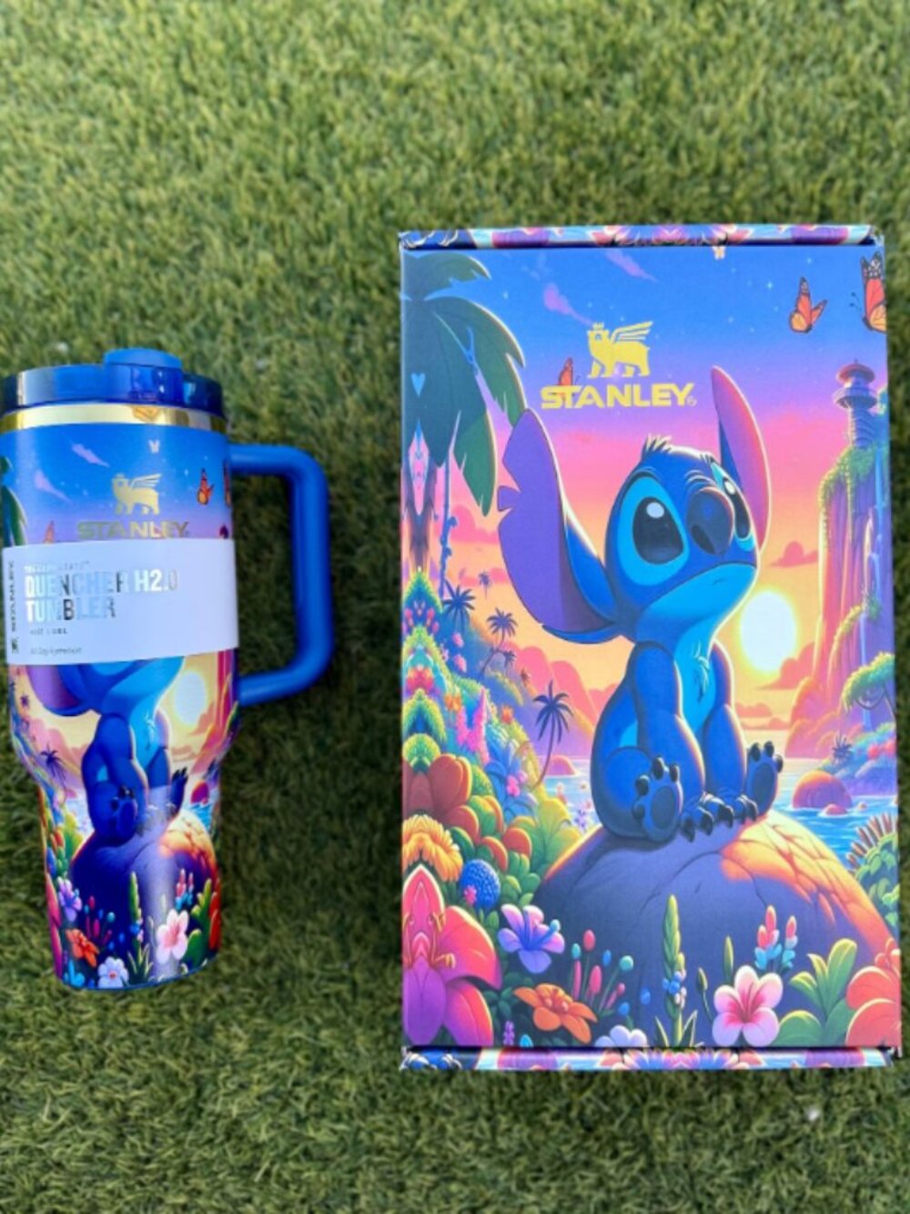 Limited edition Stitch stanley cup 40 oz new with box